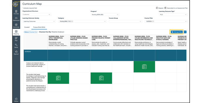 CurriculumMap-Manage