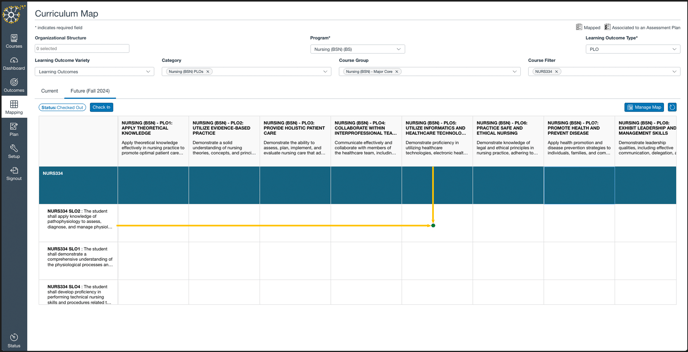 CurriculumMap-Mapping