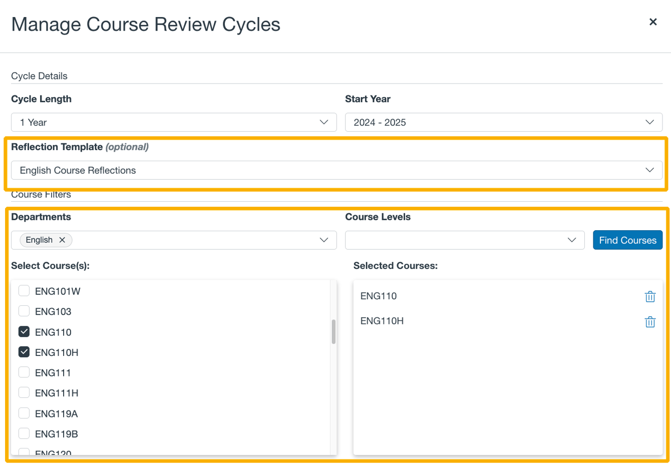 Recollection Module Background Design How do I create and manage Reflection Templates?